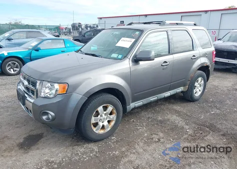 2012 Ford Escape Limited from USA, damaged, VIN 1FMCU9EG8CKA30007